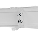 GRADE A - 1.8KW Zenos White Infrared Bar Heater Non Remote