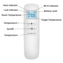 595x1195 Irises Image Nexus Wi-Fi Infrared Heating Panel 700W - Electric Wall Panel Heater