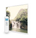 595x595 Forest Waterfall Image Nexus Wi-Fi Infrared Heating Panel 350W - Electric Wall Panel Heater