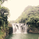 595x595 Forest Waterfall Image Nexus Wi-Fi Infrared Heating Panel 350W - Electric Wall Panel Heater