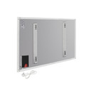 795x1195 Bayou Cruise Picture Nexus Wi-Fi Infrared Heating Panel 900W - Electric Wall Panel Heater