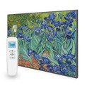 995x1195 Irises Image Nexus Wi-Fi Infrared Heating Panel 1200W - Electric Wall Panel Heater