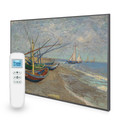995x1195 Fishing Boats on the Beach at Saintes Maries Image Nexus Wi-Fi Infrared Heating Panel 1200W - Electric Wall Panel Heater