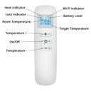 700W Quartz Glass Wi-Fi Infrared Heating Panel (Available In Black or White) - Electric Panel Heater