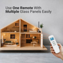 700W Quartz Glass Wi-Fi Infrared Heating Panel (Available In Black or White) - Electric Panel Heater