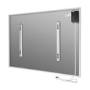 995x1195 Abstract Leaves Picture Nexus Wi-Fi Infrared Heating Panel 1200W - Electric Wall Panel Heater