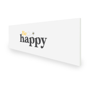 550W Be Happy Picture Prime Infrared Heating Panel 1200 x 400 - Electric Wall Panel Heater