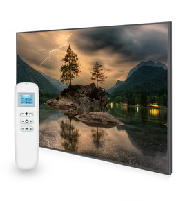 995x1195 Thunder Mountain Picture Nexus Wi-Fi Infrared Heating Panel 1200W - Electric Wall Panel Heater