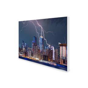 300W Thunderstorm Picture Prime Infrared Heating Panel 600 x 400 - Electric Wall Panel Heater