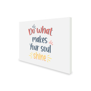 300W Do What Makes Your Soul Shine Picture Prime Infrared Heating Panel 600 x 400 - Electric Wall Panel Heater