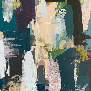 450W Classic Abstract Picture Prime Infrared Heating Panel 600 x 600 - Electric Wall Panel Heater