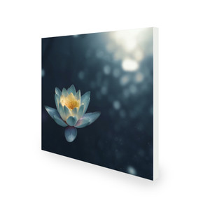 450W Pond Lilly Picture Prime Infrared Heating Panel 600 x 600 - Electric Wall Panel Heater
