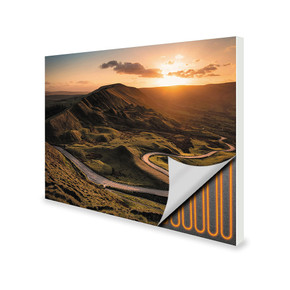 700W Rural Sunset Picture Prime Infrared Heating Panel 900 x 600 - Electric Wall Panel Heater