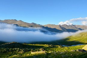 700W Rolling Cloud Picture Prime Infrared Heating Panel 900 x 600 - Electric Wall Panel Heater