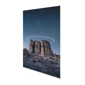 1100W Starry Halo Picture Prime Infrared Heating Panel 1100 x 700 - Electric Wall Panel Heater