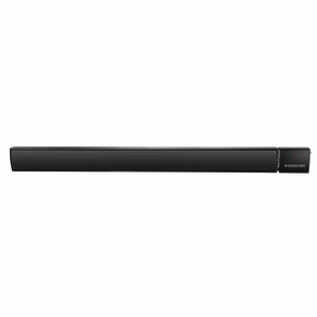 GRADE A - 1.8KW Non Remote Zenos Infrared Bar Heater Black