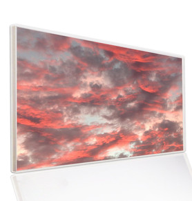 BRAND NEW - 900W Red Sky Nexus Infrared Heating Panel Black Frame 795 x 1195 - Electric Panel Heater