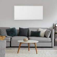 BRAND NEW - 700W Classic Infrared Heating Panel - Electric Panel Heater White Frame