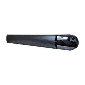 GRADE A - 1.8KW Ionis Black Infrared Bar Heater Non Remote