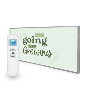 595x1195 Keep Going Keep Growing Quote Nexus Wi-Fi Infrared Heating Panel 700W - Electric Wall Panel Heater