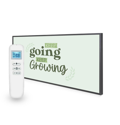 595x1195 Keep Going Keep Growing Quote Nexus Wi-Fi Infrared Heating Panel 700W - Electric Wall Panel Heater
