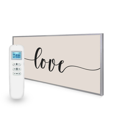 595x1195 Love Quote Nexus Wi-Fi Infrared Heating Panel 700W - Electric Wall Panel Heater