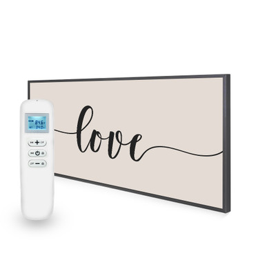 595x1195 Love Quote Nexus Wi-Fi Infrared Heating Panel 700W - Electric Wall Panel Heater