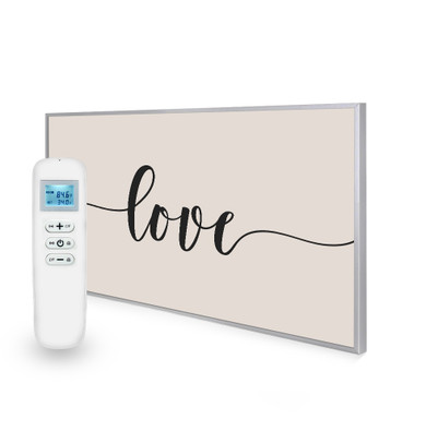 595x995 Love Quote Nexus Wi-Fi Infrared Heating Panel 580W - Electric Wall Panel Heater