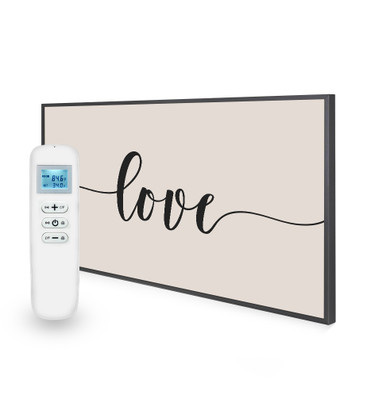 595x995 Love Quote Nexus Wi-Fi Infrared Heating Panel 580W - Electric Wall Panel Heater