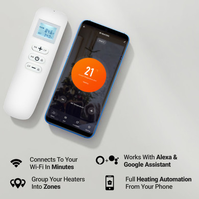 580W Portable Nexus Wi-Fi Infrared Heating Panel
