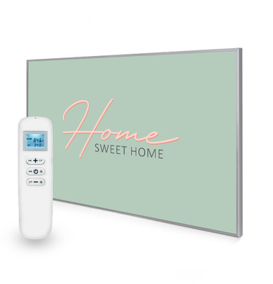795x1195 Home Sweet Home Quote Nexus Wi-Fi Infrared Heating Panel 900W - Electric Wall Panel Heater
