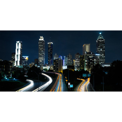 900W City Rush Picture Prime Infrared Heating Panel 1200 x 600 - Electric Wall Panel Heater