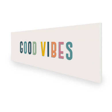 550W Good Vibes Picture Prime Infrared Heating Panel 1200 x 400 - Electric Wall Panel Heater