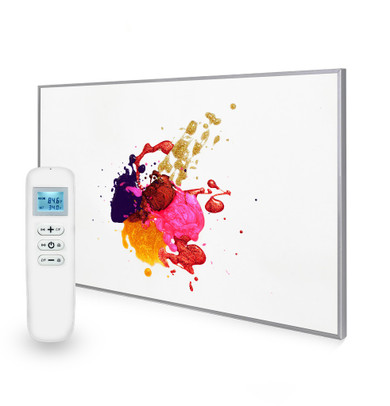 795x1195 Flying Paint Picture Nexus Wi-Fi Infrared Heating Panel 900W - Electric Wall Panel Heater