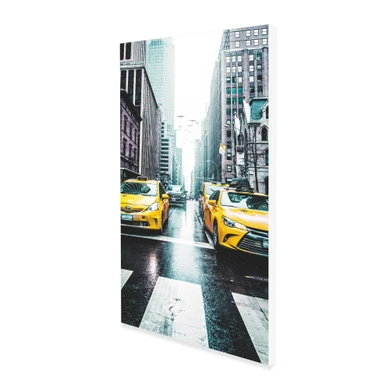 900W New York Taxi Picture Prime Infrared Heating Panel 1200 x 600 - Electric Wall Panel Heater