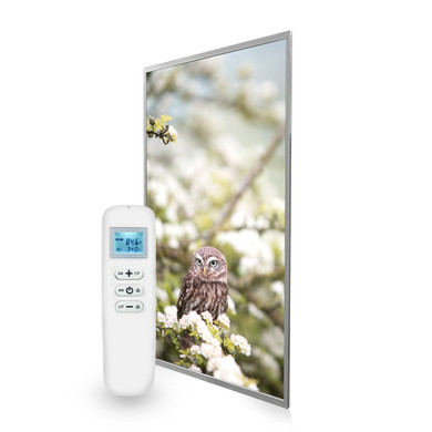 595x995 Owl In The Spring Image Nexus Wi-Fi Infrared Heating Panel 580W - Electric Wall Panel Heater