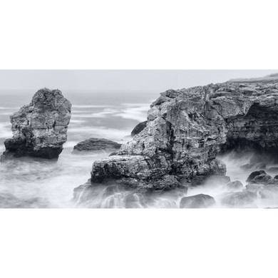 900W Stormy Shore Picture Prime Infrared Heating Panel 1200 x 600 - Electric Wall Panel Heater