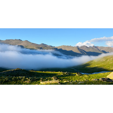 900W Rolling Cloud Picture Prime Infrared Heating Panel 1200 x 600 - Electric Wall Panel Heater