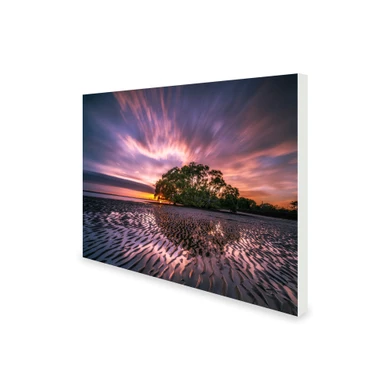 300W Washing Landscape Picture Prime Infrared Heating Panel 600 x 400 - Electric Wall Panel Heater