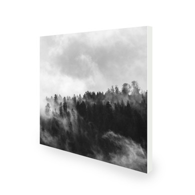 450W Clouded Trees Picture Prime Infrared Heating Panel 600 x 600 - Electric Wall Panel Heater
