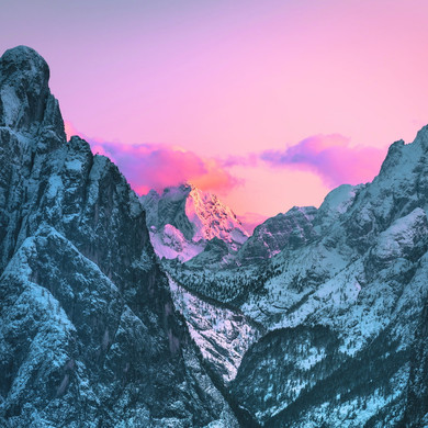 450W Valley at Dusk Picture Prime Infrared Heating Panel 600 x 600 - Electric Wall Panel Heater