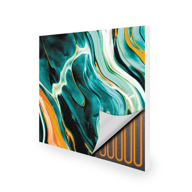 450W Sienna Picture Prime Infrared Heating Panel 600 x 600 - Electric Wall Panel Heater