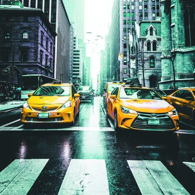 450W New York Taxi Picture Prime Infrared Heating Panel 600 x 600 - Electric Wall Panel Heater