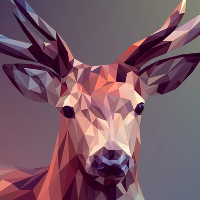 450W A Deer In Pixels Picture Prime Infrared Heating Panel 600 x 600 - Electric Wall Panel Heater