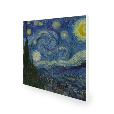 450W The Starry Night Picture Prime Infrared Heating Panel 600 x 600 - Electric Wall Panel Heater