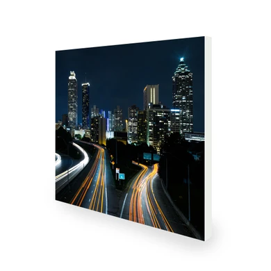 450W City Rush Picture Prime Infrared Heating Panel 600 x 600 - Electric Wall Panel Heater