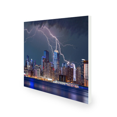 450W Thunderstorm Picture Prime Infrared Heating Panel 600 x 600 - Electric Wall Panel Heater