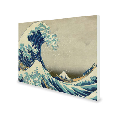 700W Great Wave off Kanagawa Picture Prime Infrared Heating Panel 900 x 600 - Electric Wall Panel Heater