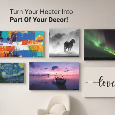700W Clouded Trees Picture Prime Infrared Heating Panel 900 x 600 - Electric Wall Panel Heater