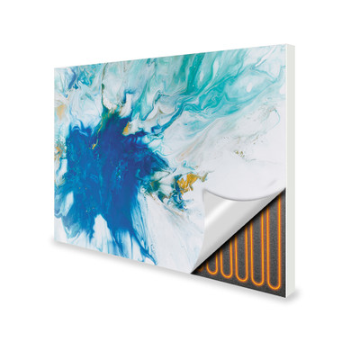 700W Illiana Picture Prime Infrared Heating Panel 900 x 600 - Electric Wall Panel Heater